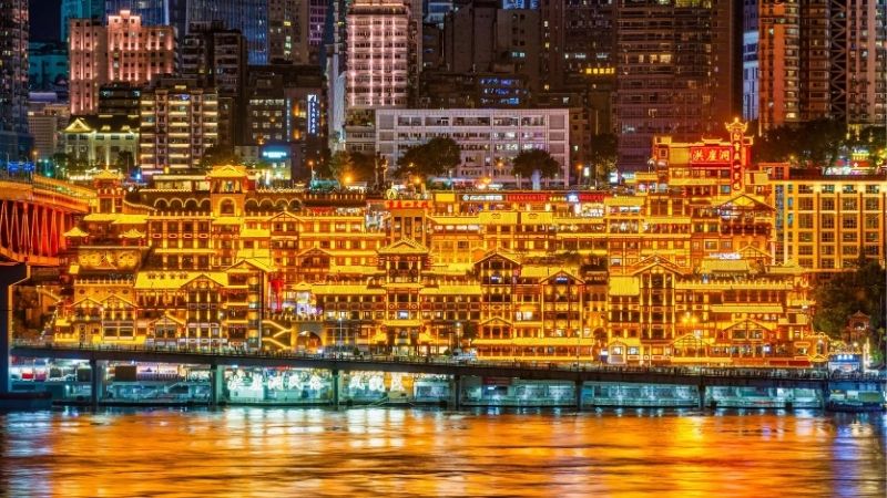 Khám Phá Thành Phố 5D: Trùng Khánh - Công Viên Gấu Trúc - Hồng Nhai Động - Bảo Tàng Tam Hiệp - Lão Quân Động - Từ Khí Khẩu - Lí Tử Bá
